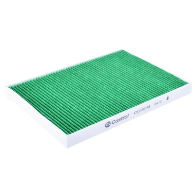 Kuva Castrol filters CC0094 Raitisilmasuodatin Hiukkassuodatin, Antibakteerisella vaikutuksella 249mm 186mm 20mm KIA: cee‘d I Farmari, Hatchback
