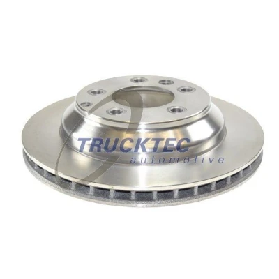 Kuva TRUCKTEC AUTOMOTIVE Jarrulevy VOLKSWAGEN: Touareg II, I, AUDI: Q7, PORSCHE: Cayenne Taka akseli 28mm 5 130mm tuuletettu sisältä 07.35.189