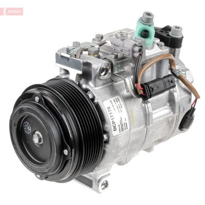 Kuva DENSO DCP17178 Ilmastoinnin Kompressori 6SBU16C 12 PAG 46 R 134a magneettikytkimellä MERCEDES BENZ: E sarja Sedan, T modell