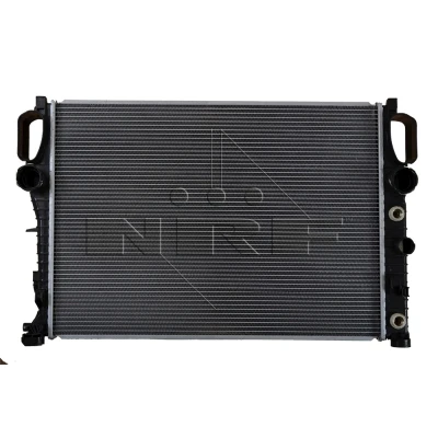 Kuva NRF EASY FIT 56076 Jäähdytin Alumiini 640 451 18 Tiivisterenkaalla Jäähdytysrivat juotetut MERCEDES BENZ: E sarja Sedan, CLS Coupe, T modell