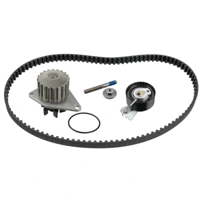 Kuva FEBI BILSTEIN 173142 Vesipumppu + Jakohihnasarja Vesipumpulla 104 PEUGEOT: 307 Farmari, Hatchback, 206 Hatchback