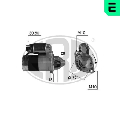 Kuva ERA 220384A Starttimoottori 12 1,2 8 KIA: cee‘d I Farmari, Hatchback, Sportage II