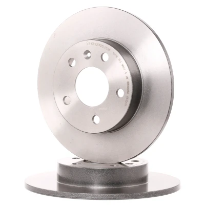 Kuva BREMBO COATED DISC LINE 08.7627.11 Jarrulevyt 264 10 5 täysi pinnoitettu Ruuveilla OPEL: Meriva A, Astra H Hatchback, Caravan