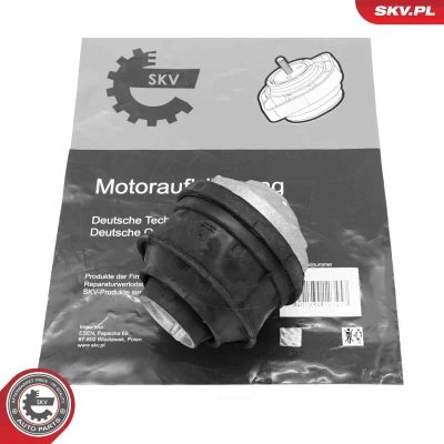 Kuva ESEN SKV 75SKV146 Moottorin Kumityyny Vasen Hydrolaakeri Kumi 110mm MERCEDES BENZ: C sarja T modell
