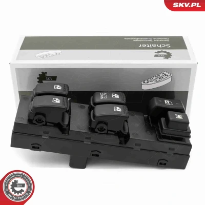 Kuva Kytkin, lasinnostin, Edessä, Etu, vasen HYUNDAI TUCSON, TUCSON Skåp/SUV OE 93570 2E000, 2E200, 2E200DD