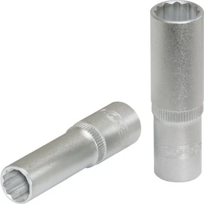 Kuva KS TOOLS 917.3971 Hylsyavain DIN 3120, ISO 1174, 3124, 2725 11.0 Kromi vanadium teräs Kaksitoistakulma pyälletty