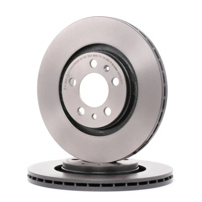Kuva BREMBO COATED DISC LINE 09.7012.11 Jarrulevyt 280 22 5 tuuletettu sisältä pinnoitettu hiiliteräs Ruuveilla VOLKSWAGEN: Golf 4 Variant,