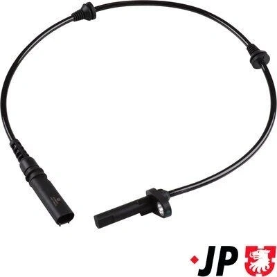 Kuva JP GROUP 1497105400 ABS Anturi Etuakseli, vasen, oikea aktiivisensori 590 Musta BMW: X5