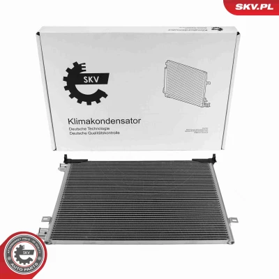 Kuva ESEN SKV 86SKV062 Ilmastoinnin Lauhdutin ilman vedenerotinta Alumiini 610mm OPEL: Vivaro A Combi, Van, NISSAN: Primastar Bussi
