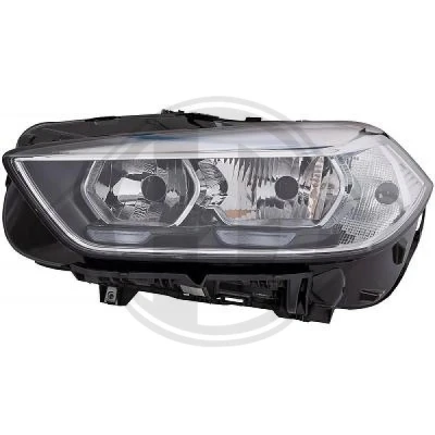 Kuva DIEDERICHS 1282981 Ajovaloumpio Vasen H7/H7, LED, PY21W Halogeeni Oikeanpuoleiselle liikenteelle