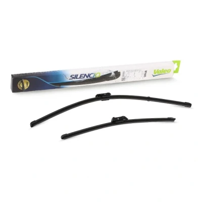 Kuva Pyyhkijänsulka Valeo Silencio X.trm, Flat Blade Set 574645 Edessä Rungottomat Top Lock CITROËN: C4 II Hatchback, C3 Picasso, FORD: KUGA 1