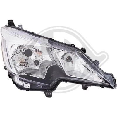 Kuva DIEDERICHS 5831080 Ajovaloumpio Oikea H4, HY21W, W5W Halogeeni