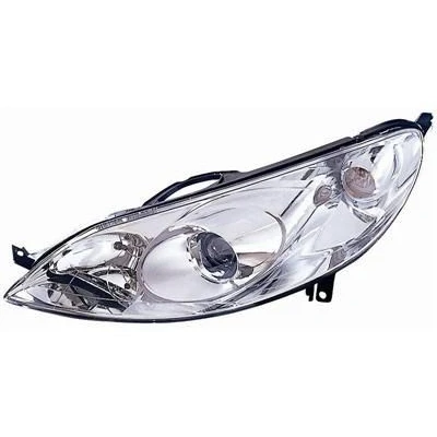 Kuva ABAKUS 550 1134L LD EM Ajovaloumpio Vasen H1, H7 Oikeanpuoleiselle liikenteelle Valokorkeussäätimen moottorilla P14.5s, PX26d PEUGEOT: 407 Sedan