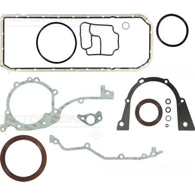 Kuva REINZ 08 27698 02 Tiivistesarja Kampikammio Kampiakselin tiivisteellä BMW: 3 Sedan, 5 Touring, Sedan
