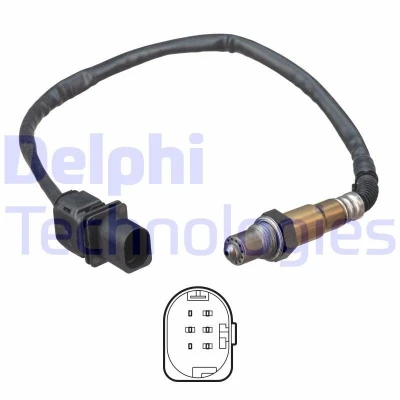 Kuva Lambda sondi, Edessä Opel, Vauxhall OE 855506, 93179226