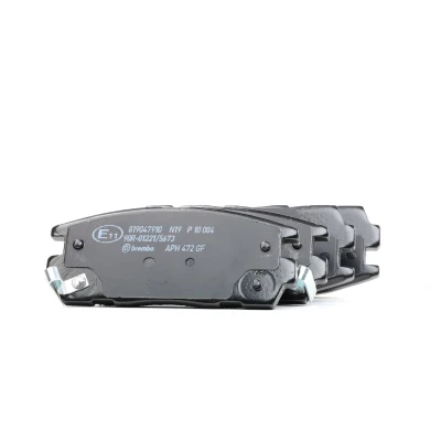 Kuva BREMBO P 10 004 Jarrupalat akustisella kulumavaroittimella Ilman tarvikkeita CHEVROLET: Captiva, OPEL: Antara