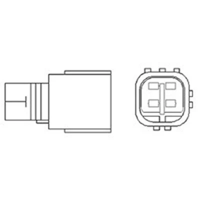 Kuva MAGNETI MARELLI 466016355046 Lambda Anturi Lämmitetty 4 TOYOTA: Avensis II Station Wagon, Yaris I Hatchback, Sedan