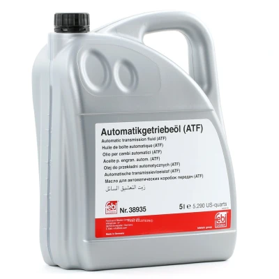 Kuva FEBI BILSTEIN 38935 Automaattivaihteistoöljy ATF II 5 Keltainen BMW: X5, 3 Touring, 7, FORD: C Max 2, S Mk2, KUGA AUDI: A6 C6 Sedan, Q7