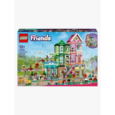 Kuva LEGO Friends 42670 Heartlake Cityn asunnot ja liiketilat