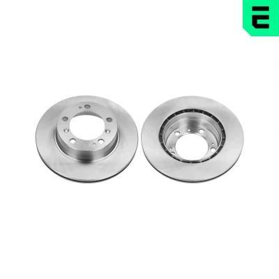 Kuva OPTIMAL Jarrulevy Taka akseli 20mm 5/9 Tuuletettu pinnoitettu BS 9026C 98635240104 Jarrulevyt