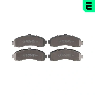 Kuva OPTIMAL BP 09838 Jarrupalat Etuakseli Ei kulumisenilmaisimelle NISSAN: MICRA 2