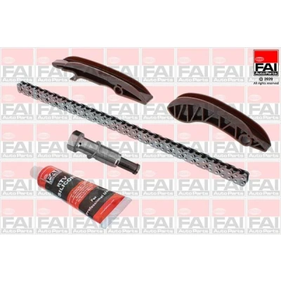 Kuva FAI AutoParts TCK133 Jakoketjusarja Tiivisteillä, ilman hammaspyöriä Yksinkertainen, Niittiketju BMW: 3 Sedan, 5 Touring, MINI: Hatchback