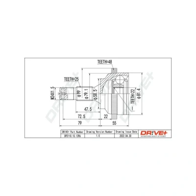 Kuva Dr!ve+ DP2110.10.1396 Vetonivel TPE (termoplastinen elastomeeri) PEUGEOT: 206 Hatchback