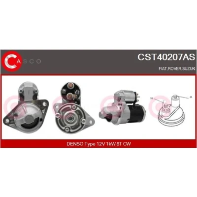 Kuva CASCO CRS70004AS Esivastus, Sähkömoottori Jäähdytyspuhallin CITROËN: DS5 Hatchback, C4 II Berlingo Van, PEUGEOT: 5008 I, 3008 I