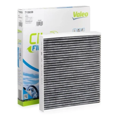 Kuva VALEO CLIMFILTER PROTECT 715659 Raitisilmasuodatin Aktiivihiilisuodatin 241 204 34 OPEL: Zafira C Tourer, Mokka / X, Astra J Hatchback