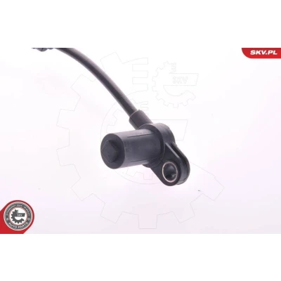 Kuva ESEN SKV 06SKV044 ABS Anturi Etuakseli 2 napaa 430mm 12V Sähköinen musta Soikea Uros OPEL: Corsa C Hatchback
