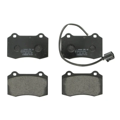 Kuva BOSCH 0 986 494 367 Jarrupalat Low Metallic kulumisanturilla Huudonvaimennuspellillä VOLVO: V70 2, S60 I, SEAT: Leon I Hatchback, Toledo 2 Limousine