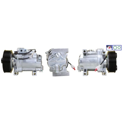 Kuva ELSTOCK 51 0811 Ilmastoinnin Kompressori PAG 100 R 134a Tiivisteillä