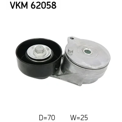 Kuva SKF VKM 62058 Kiristysrulla NISSAN: Qashqai 2