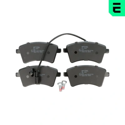 Kuva OPTIMAL BP 12662 Jarrupalat Etuakseli kulumisvaroitinkoskettimella RENAULT: Kangoo II / Grand Kangoo, Express