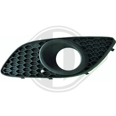 Kuva DIEDERICHS Priority Parts 1891149 Puskurin Ritilä reikä/reiät sumuvaloille Vasen