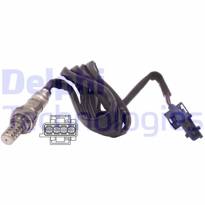 Kuva DELPHI ES20307 12B1 Lambda Anturi Planarsondi, Lämmitetty PEUGEOT: 206 Hatchback, 307 SW, CITROËN: C4 I Xsara Picasso