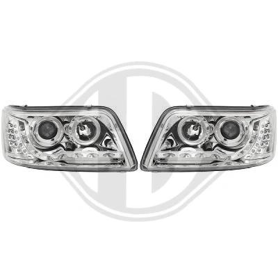Kuva DIEDERICHS HD Tuning 2272385 Ajovalonheitinsarja Valokorkeussäätimen moottorilla