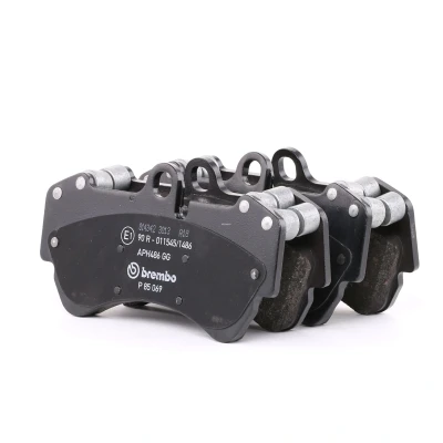 Kuva BREMBO P 85 069 Jarrupalat Kulumisenilmaisemelle Ilman tarvikkeita, Tasauspainoilla PORSCHE: Cayenne, VOLKSWAGEN: Touareg I