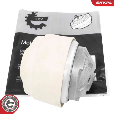 Kuva ESEN SKV 75SKV001 Moottorin Kumityyny Eteen, oikea Alumiini, Kumi 113mm 126mm MERCEDES BENZ: E sarja Sedan, C T modell, modell