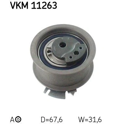 Kuva SKF VKM 11263 Kiristysrulla, Hammashihnat AUDI: A4 B8 Avant, A3 Hatchback, VOLKSWAGEN: Golf Plus / Crossgolf
