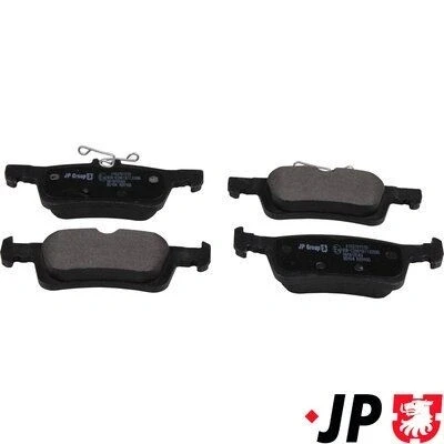Kuva JP GROUP 4163701510 Jarrupalat Taka akseli Ei kulumisenilmaisimelle PEUGEOT: 308 I SW, SW 2, II Hatchback