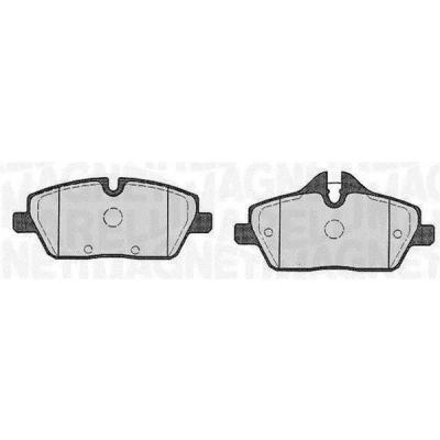 Kuva MAGNETI MARELLI 363916060147 Jarrupalat Kulumisenilmaisemelle BMW: 1 Hatchback, 2 Active Tourer, Coupe, MINI: Clubman, Coupe