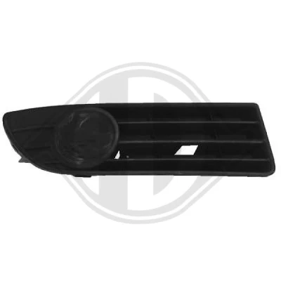 Kuva DIEDERICHS Priority Parts 2205147 Puskurin Ritilä Ilman aukkoa/aukkoja sumuvaloille Vasen VOLKSWAGEN: Polo IV Hatchback