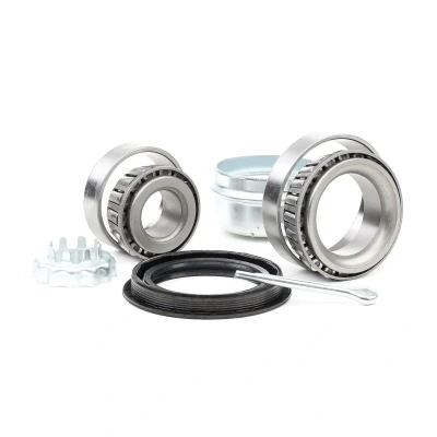 Kuva MEYLE 100 598 0101 Pyöränlaakerit Taka akseli, molemminpuolinen Asennusmateriaalilla ORIGINAL Quality 50 Kartiorullalaakeri VOLKSWAGEN: GOLF 3, 2