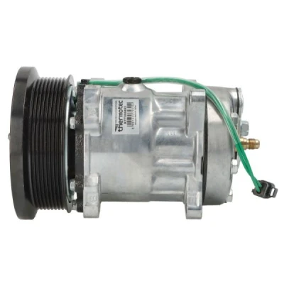 Kuva THERMOTEC KTT090493 Ilmastoinnin Kompressori SD7H15 24V PAG 100 kompressoriöljyllä, Tiivisterenkaalla