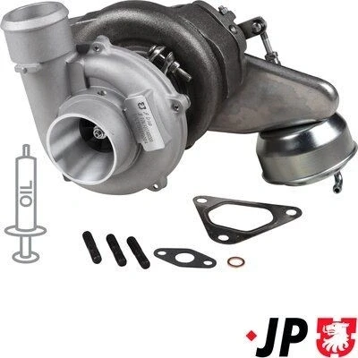 Kuva JP GROUP 1317400300 Turboahdin Pakokaasuahdin sis. tiivistesarjan MERCEDES BENZ: Vito Mixto, Bussi