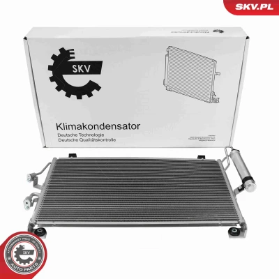 Kuva ESEN SKV 86SKV474 Ilmastoinnin Lauhdutin Vedenerottimella Alumiini 714mm MITSUBISHI: Outlander I SUV (CU) 2.0 Turbo R 4WD, 2.0, 2.4 4WD
