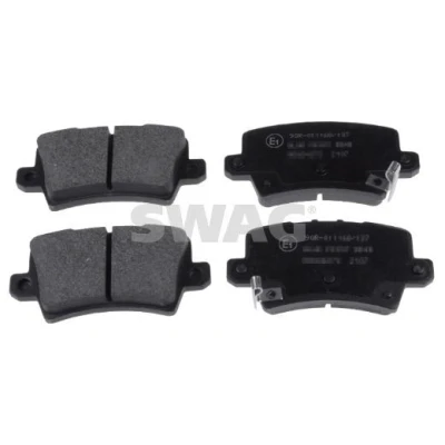 Kuva SWAG 85 91 6801 Jarrupalat Taka akseli akustisella kulumavaroittimella HONDA: CIVIC 8 Hatchback,