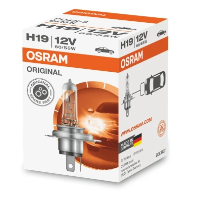 Kuva OSRAM 64181L Polttimo, kaukovalo H19 12V 60/55W 3200K Halogeeni