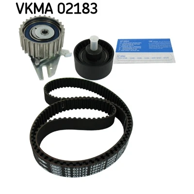 Kuva SKF VKMA 02183 Jakohihnasarja 168 Pyöristetyllä hammasprofiililla ALFA ROMEO: 156 Sedan, Sportwagon, FIAT: Punto II Hatchback